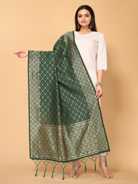 

Sangria Women Green Dupatta
