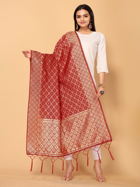 

Sangria Women Red Dupatta