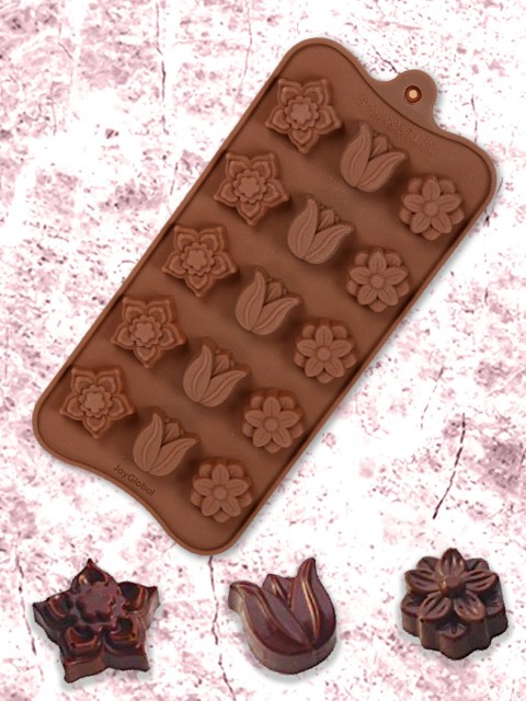 

JoyGlobal Brown Solid Silicone Bakeware
