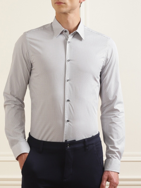 

Ted Baker Men Beige Printed Formal Shirt