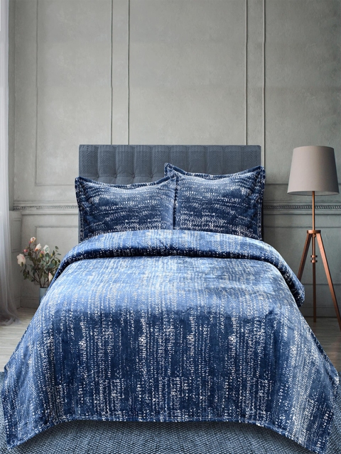 

Hammer Home Unisex Navy Blue Blankets Quilts and Dohars