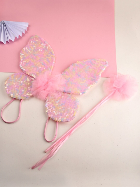 

Toniq Kids Girls Pink Set of 2 Hair Accessory Set