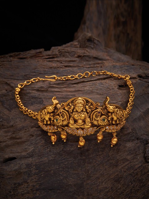 

Kushal's Fashion Jewellery Women Red & Gold-Toned & Plated Bracelet