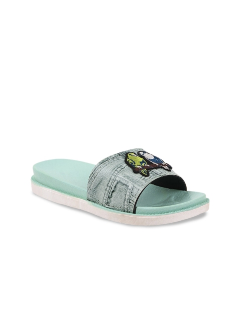 

Try Me Women Green Ethnic Open Toe Flats