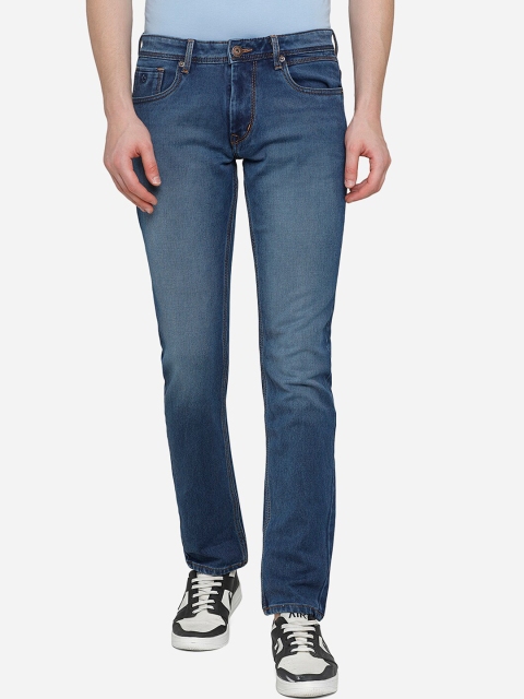 

Greenfibre Men Blue Slim Fit Light Fade Stretchable Jeans
