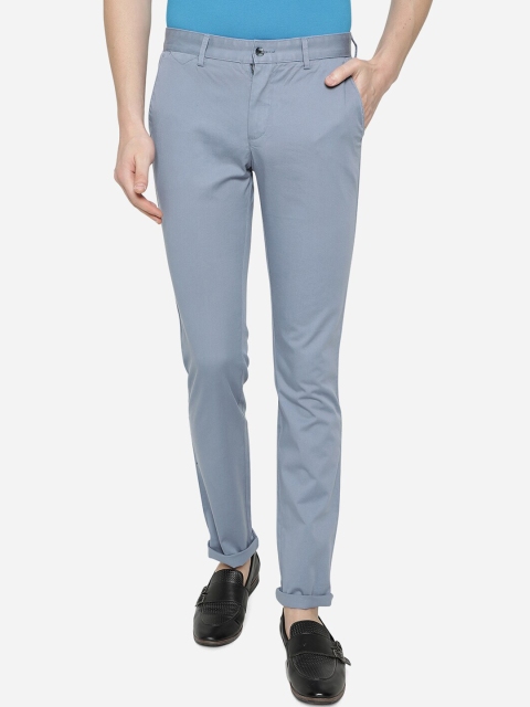 

Greenfibre Men Blue Slim Fit Trousers