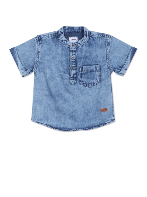 

Donuts Boys Blue Faded Casual Shirt