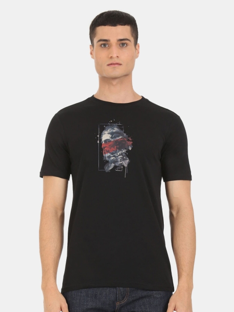 

Colt Men Black Printed T-shirt