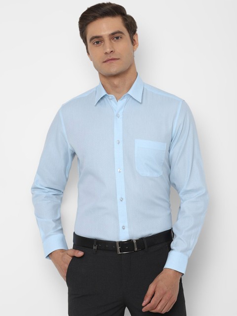 

Louis Philippe Men Blue Slim Fit Formal Shirt