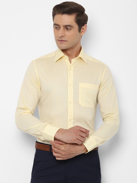 

Louis Philippe Men Yellow Formal Shirt