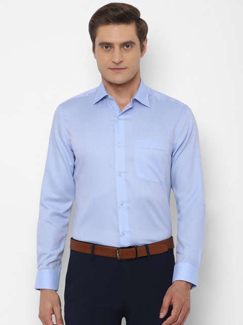 

Louis Philippe Men Blue Formal Shirt