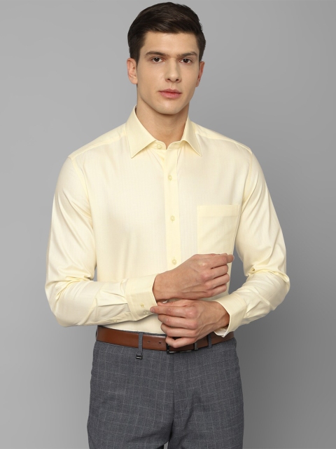 

Louis Philippe Men Yellow Formal Shirt