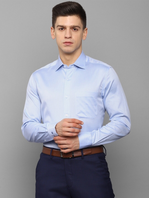 

Louis Philippe Men Blue Formal Shirt