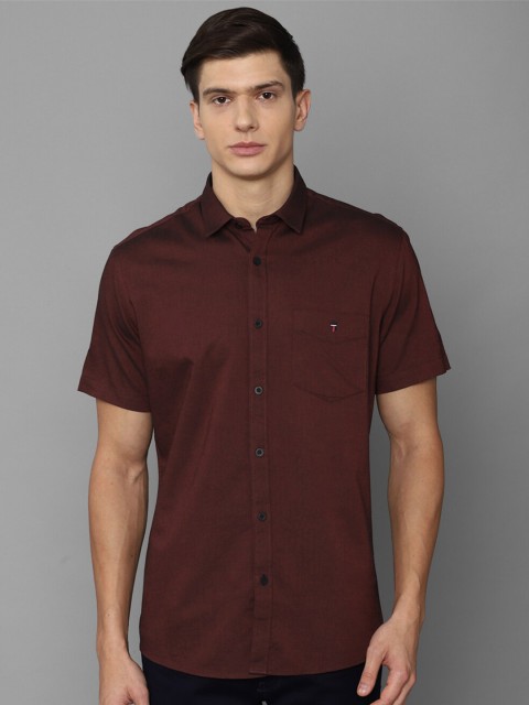 

Louis Philippe Sport Men Maroon Slim Fit Casual Shirt