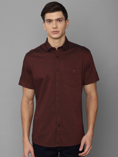 

Louis Philippe Sport Men Maroon Slim Fit Casual Shirt