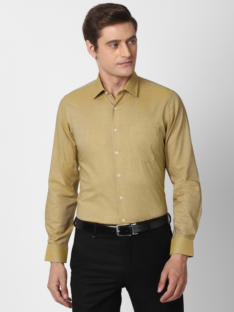 

Van Heusen Men Khaki Slim Fit Formal Shirt