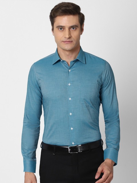 

Van Heusen Men Blue Slim Fit Formal Shirt