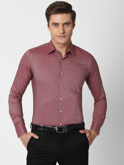 

Van Heusen Men Pink Slim Fit Formal Shirt