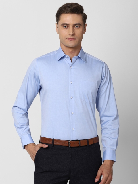 

Van Heusen Men Blue Formal Shirt
