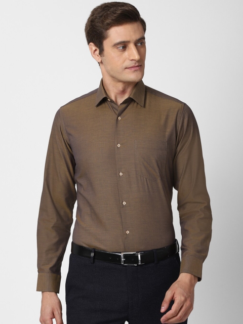 

Van Heusen Men Brown Formal Shirt