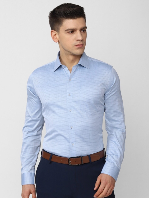 

Van Heusen Men Blue Slim Fit Formal Shirt