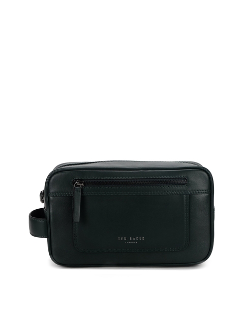 

Ted Baker Green Leather Structured Sling Bag