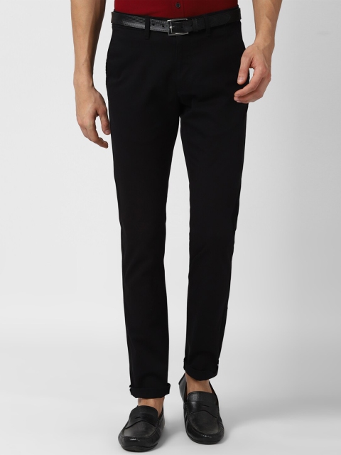 

Van Heusen Sport Men Black Slim Fit Trousers