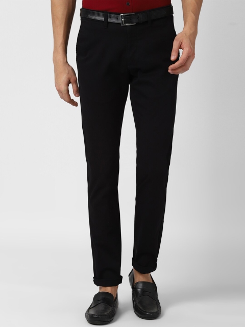 

Van Heusen Sport Men Black Slim Fit Trousers