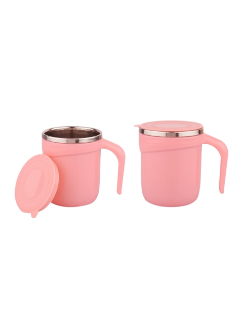 

SUGAR Set Of 2 Pink Stainless Steel Mug Gift Sets