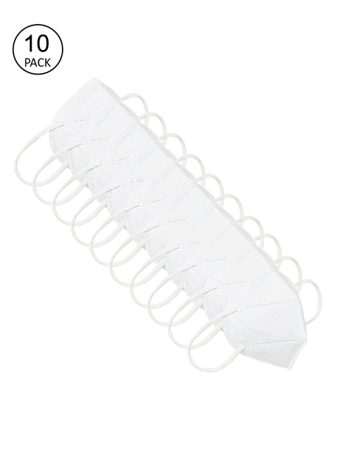 

Cantabil Men Pack of 100 White Solid 5-Ply N95 Outdoor Masks