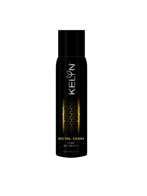

KELYN Black Royal Oudh No Gas Long Lasting Fragrance 150 ml