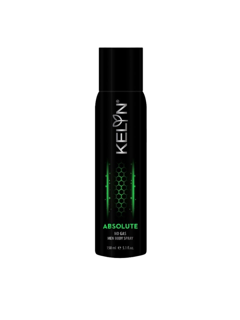 

KELYN Men Absolute Perfume Body Spray 150ml, Black