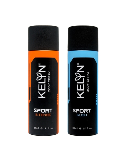 

KELYN Pack of 2 Deodorants 150 ml, Multi