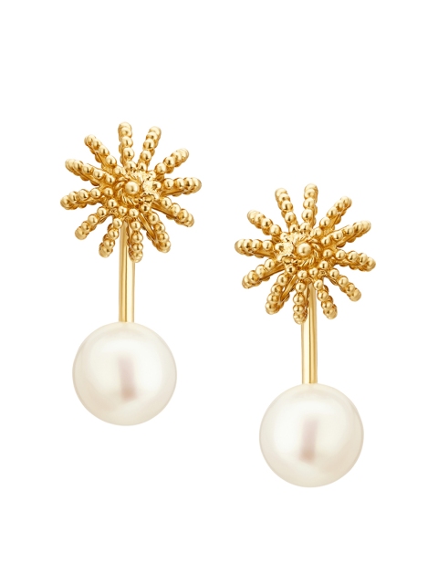 

Mia by Tanishq 14-Karat Gold Everyday Work Essentials Ear Jackets