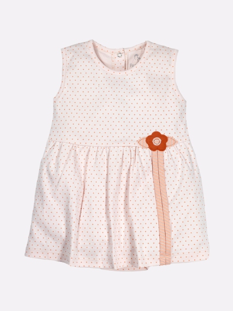 

BABY GO Orange A-Line Dress