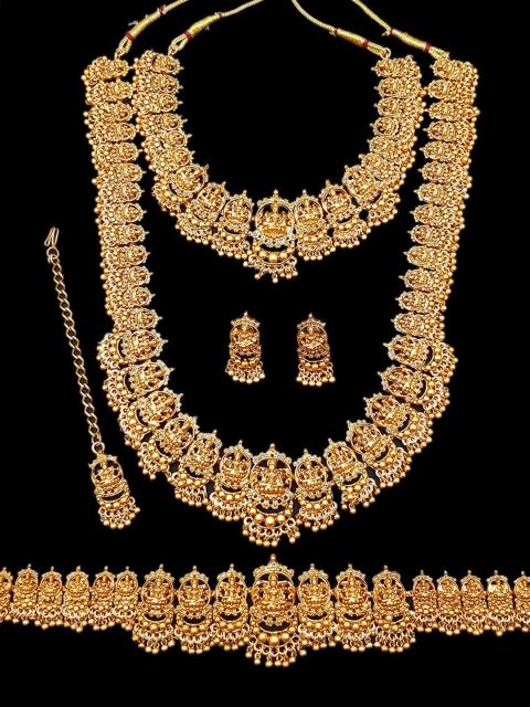 

GRIIHAM Gold-Plated Bridal Jewellery Set