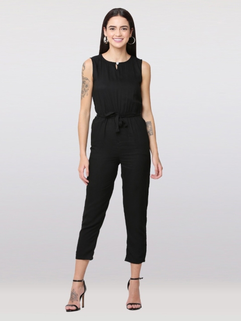 

The Label Bar Black Basic Jumpsuit