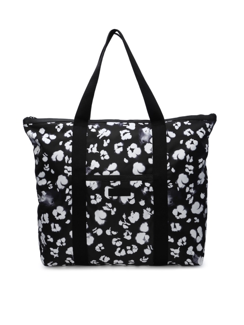 

Ted Baker Black Printed Leather Oversized Shopper Tote Bag