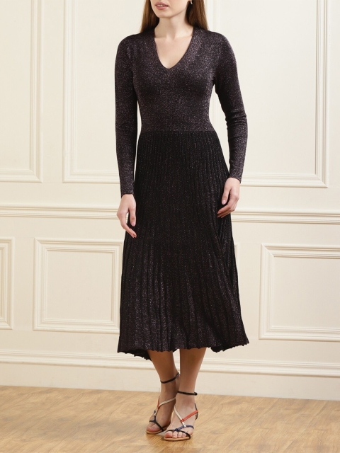 

Phase Eight Grey & brown Maxi Dress