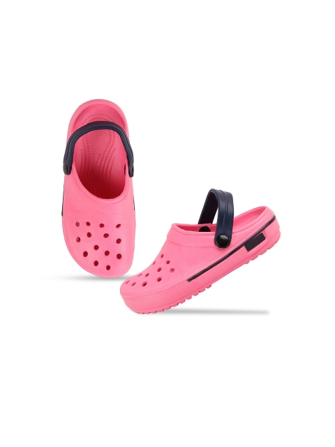 

Try Me Women Pink & Black Clogs