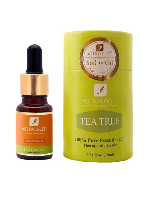

ASTRALGLEE Soil To Oil 100% Pure Therapeutic Grade Australian Tea Tree Essential Oil- 10ml, Orange