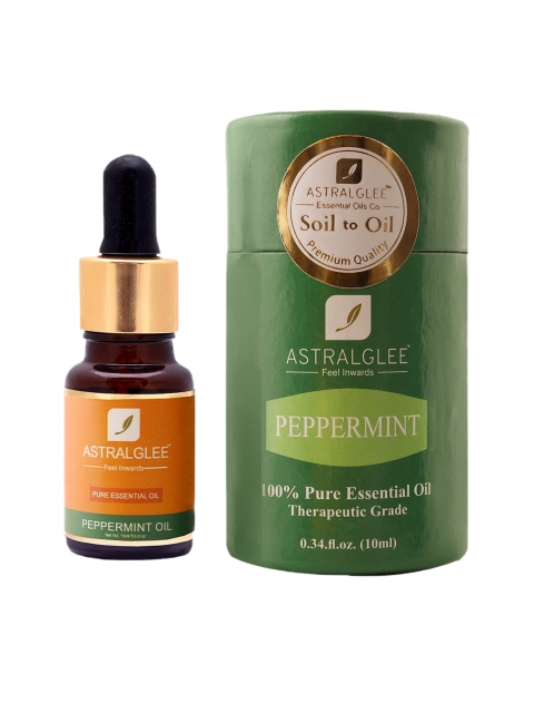 

ASTRALGLEE Peppermint Essential Oil 10ml, Transparent