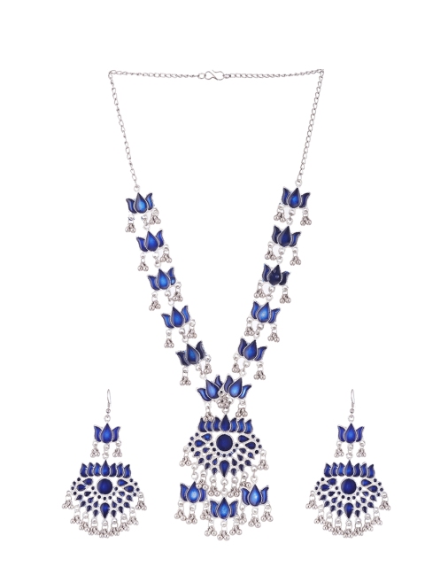 

CARDINAL Blue Enamelled Jewellery Set