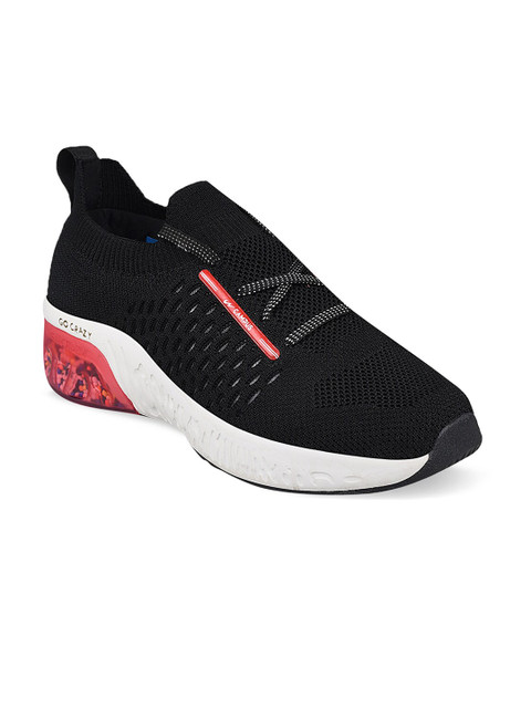 

Campus Unisex Kids Black Mesh Running Shoes