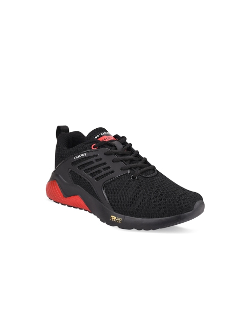 

Campus Unisex Kids Black Mesh Running Shoes
