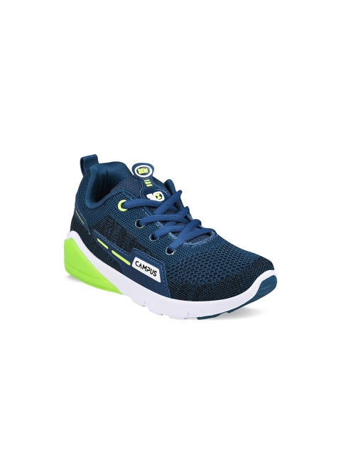 

Campus Unisex Kids Blue Mesh Running Shoes
