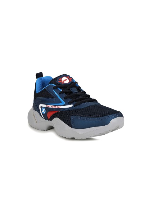 

Campus Unisex Kids Navy Blue Mesh Running Shoes