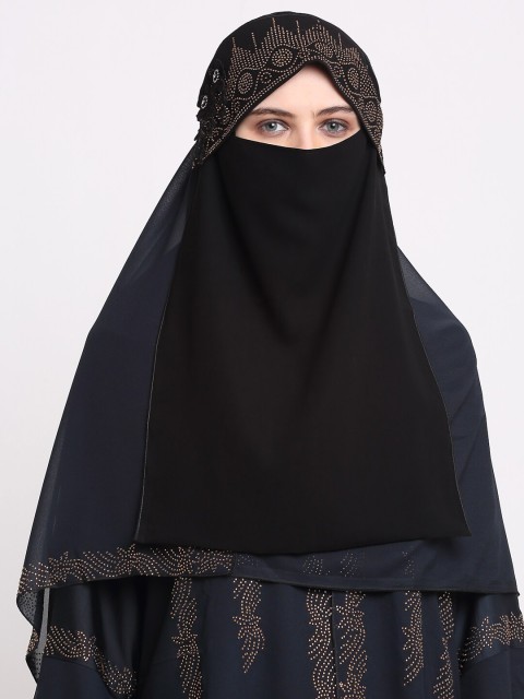 

KLOTTHE Women Black Scarves