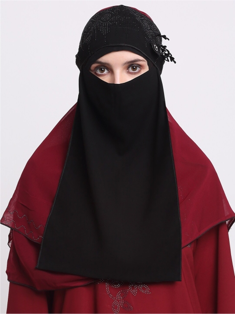 

KLOTTHE Women Black Scarves