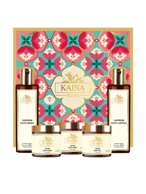 

Kaina skincare Set Of 5 Ubtan Body Polishing Kit 800g, Na